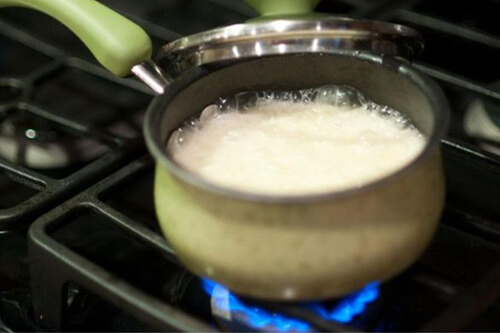 cách nấu cơm bằng bếp gas